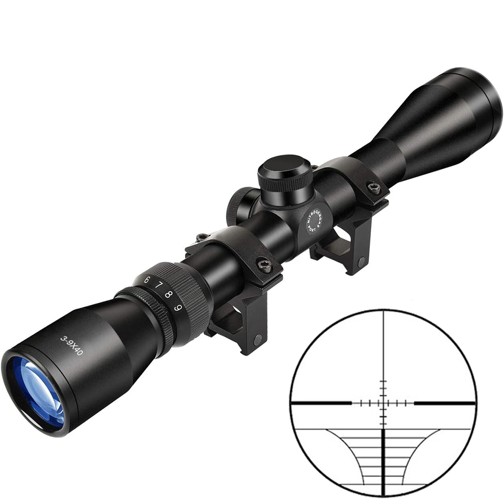 Crossbow Scope Sight - 3-9X40 사냥용 사슴 조준경 와이어 거리측정기