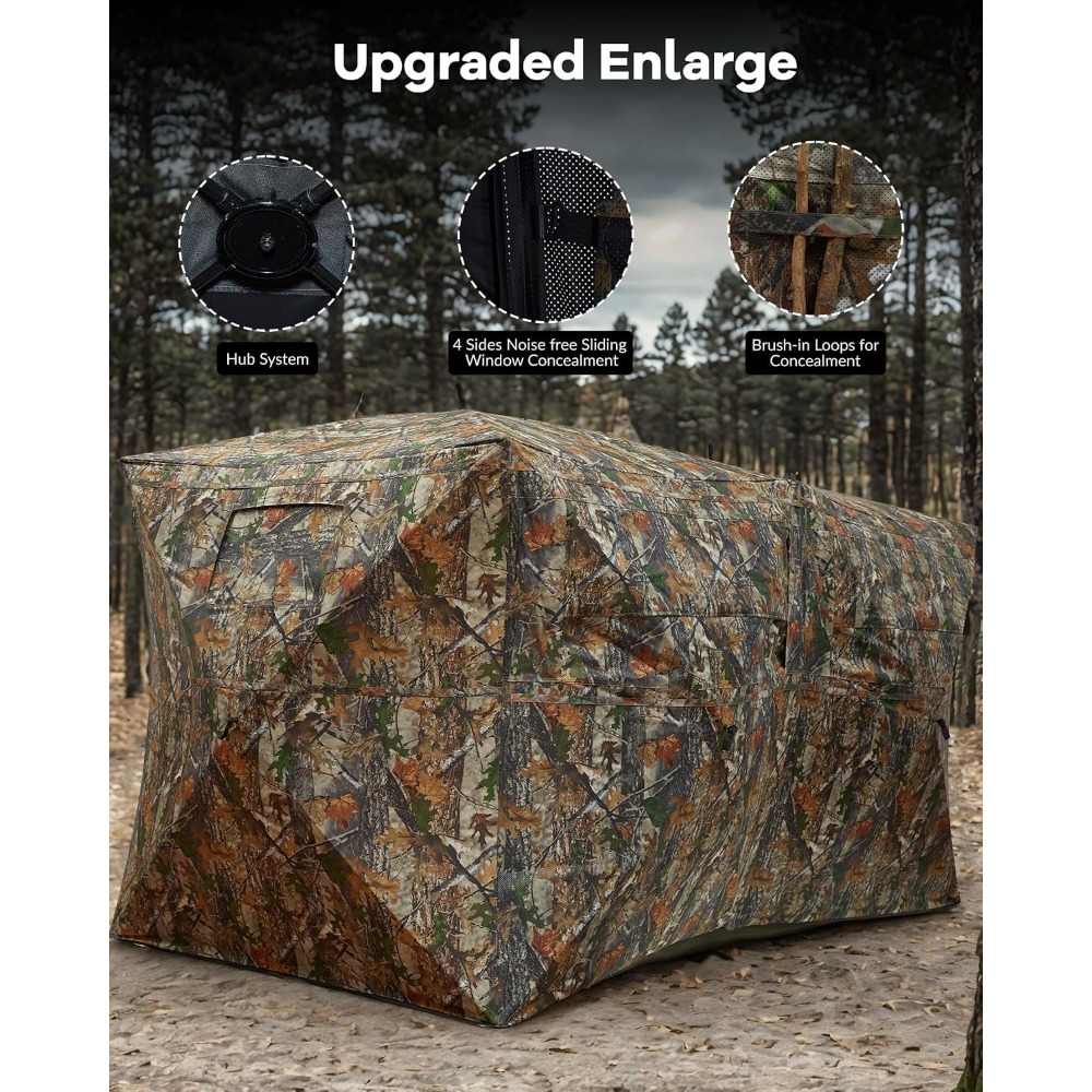 팝업형 270도 사냥 은신처 °   투명창이 있는 4- - Hunting & Outdoor Supplies Vanderbijlpark Photos 리뷰 및 가격