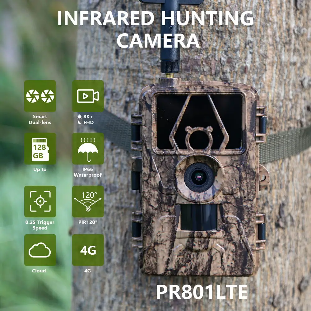 Pr801 4G 네트워크 관찰 사냥 카메라 하우스 안전 - Outdoor Hunting House 리뷰 및 가격