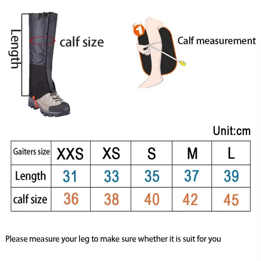 방수 스노우 레그 게이터 하이킹 부츠 레깅스 슈즈 워머 - Hunting Outdoor Boots 리뷰 및 가격