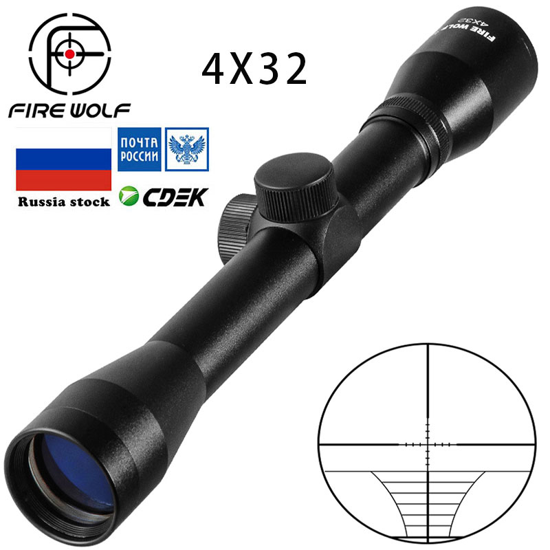 FIRE WOLF 4X32 활 크로스 전술 광학 레플렉 - Crossbow Scope Sight 리뷰 및 가격