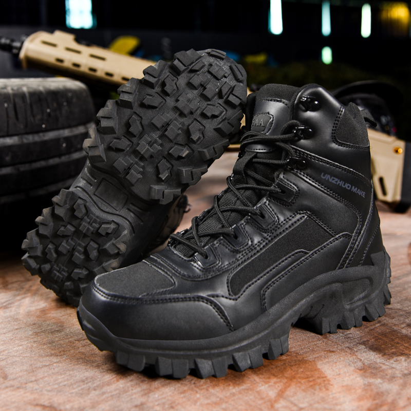 남성 하이킹 신발 전술 스포츠 신발 남성용 하이탑 방수 - Outdoor Hunting Boots For Men 리뷰 및 가격