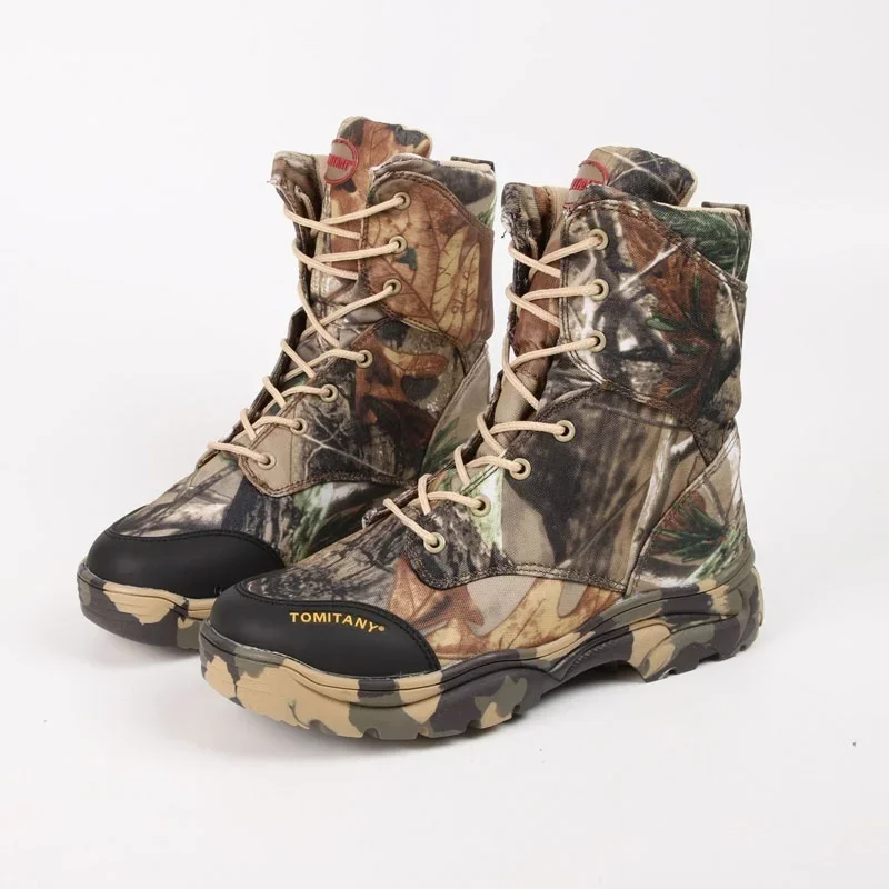 남성용 사막 위장 부츠 남성용 특수 전투 야외 하이 탑 - Hunting Outdoor Boots 리뷰 및 가격