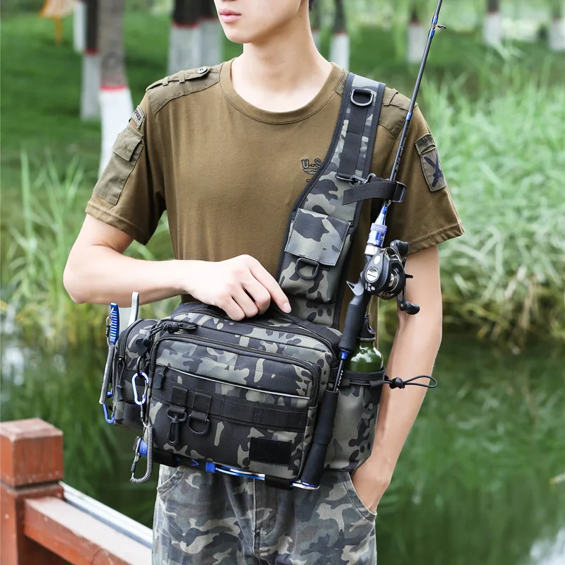 대용량 다기능 허리 가방, 사냥 어깨 배낭, 슬링 낚시 - Outdoor Hunting And Fishing 리뷰 및 가격