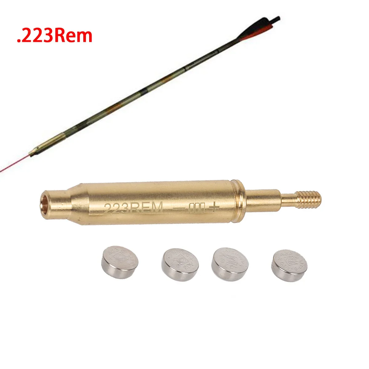 전술 양궁 .223 REM 레드 레이저 황동 조준경 화 - Crossbow Scope Sight 리뷰 및 가격